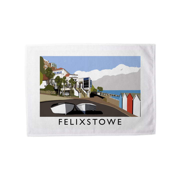 Felixstowe, Suffolk Tea Towel