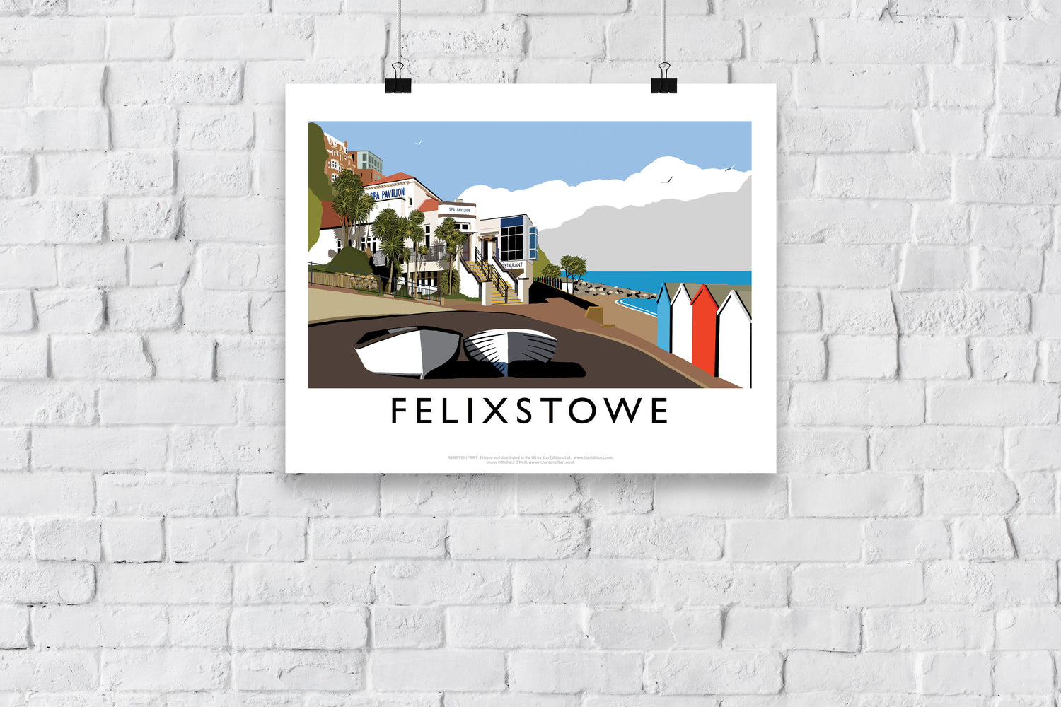 Felixstowe, Suffolk - Art Print