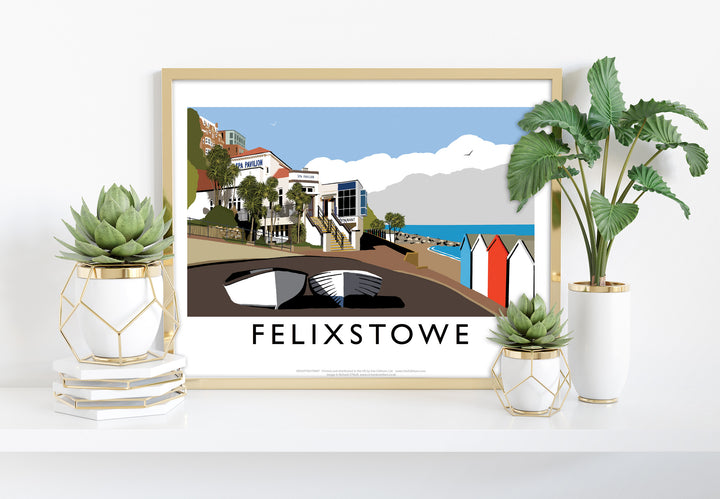 Felixstowe, Suffolk - Art Print