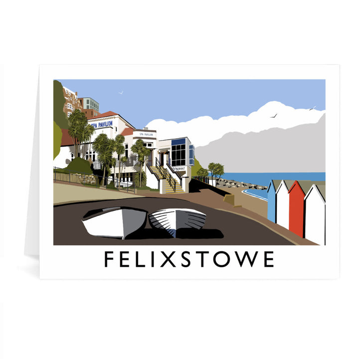 Felixstowe, Suffolk Greeting Card 7x5