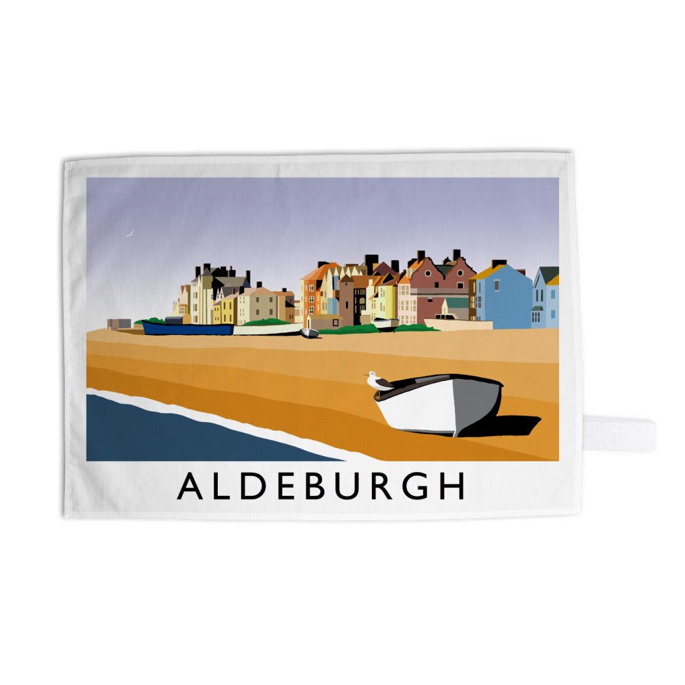 Aldeburgh, Suffolk Tea Towel