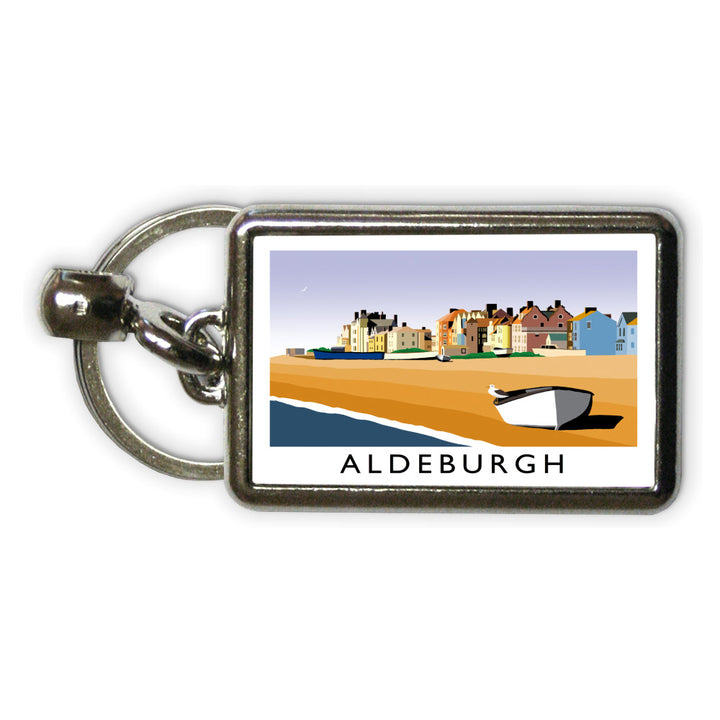 Aldeburgh, Suffolk Metal Keyring