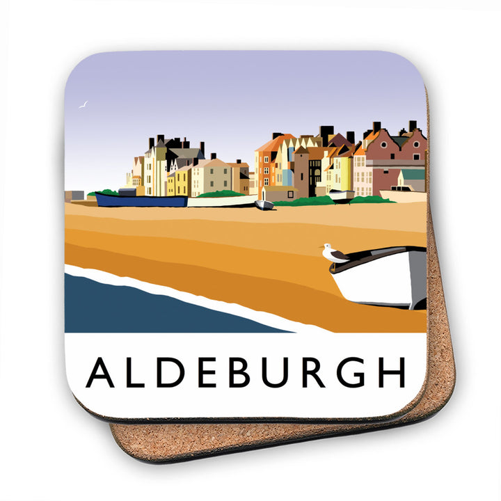 Aldeburgh, Suffolk MDF Coaster