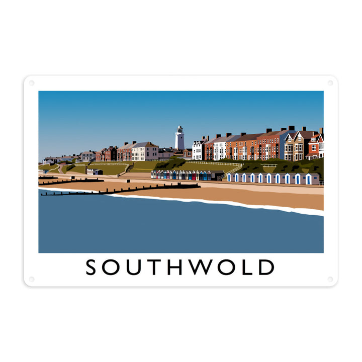 Southwald, Suffolk Metal Sign