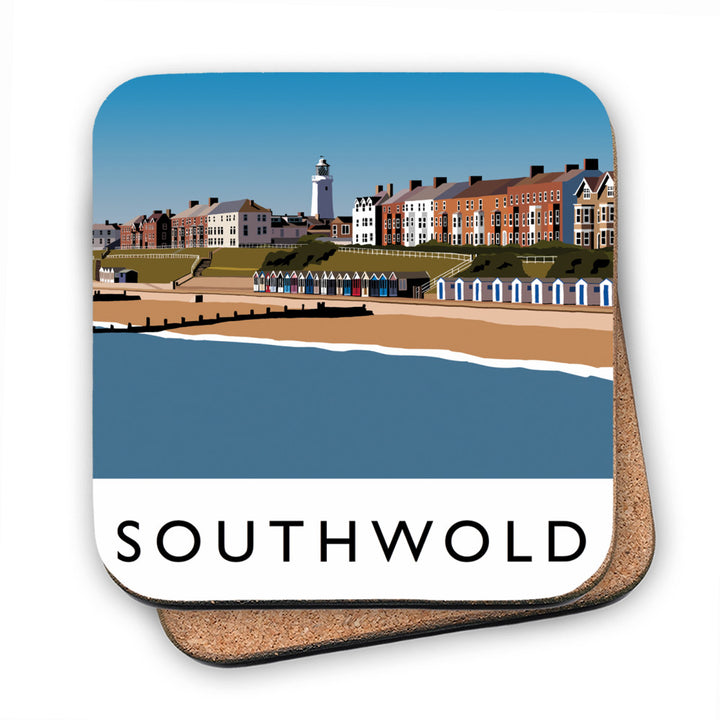 Southwald, Suffolk MDF Coaster