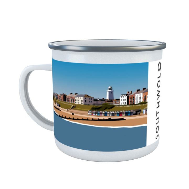 Southwald, Suffolk Enamel Mug