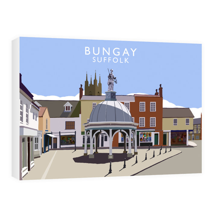 Bungay, Suffolk 60cm x 80cm Canvas