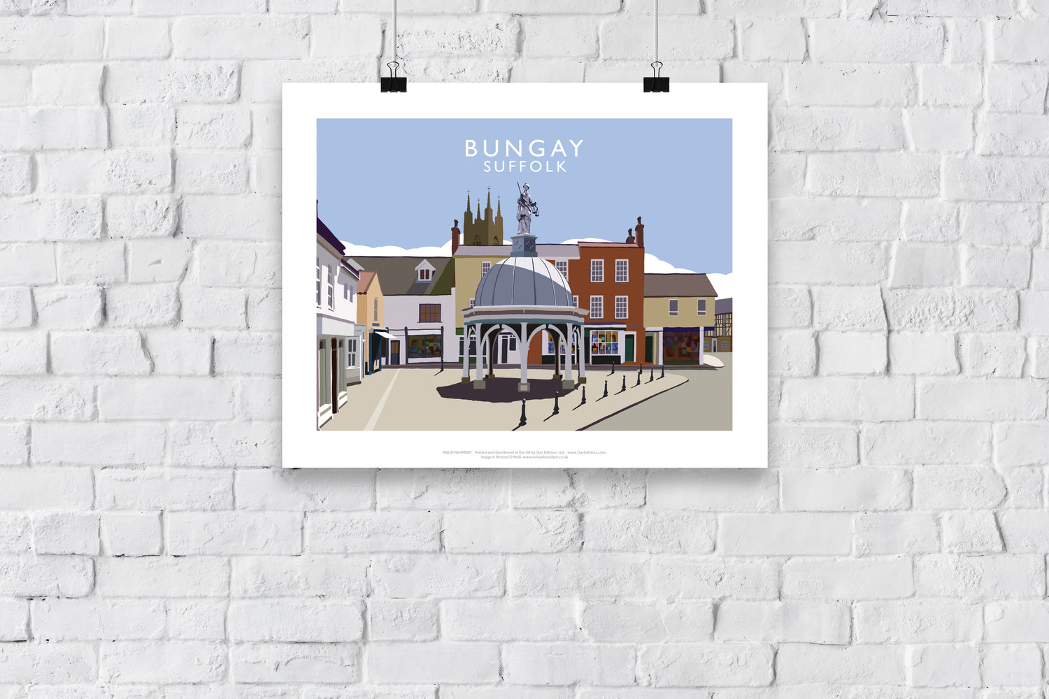 Bungay, Suffolk - Art Print