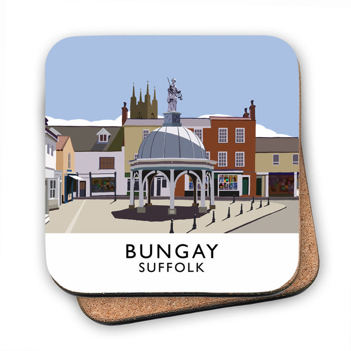 Bungay, Suffolk MDF Coaster