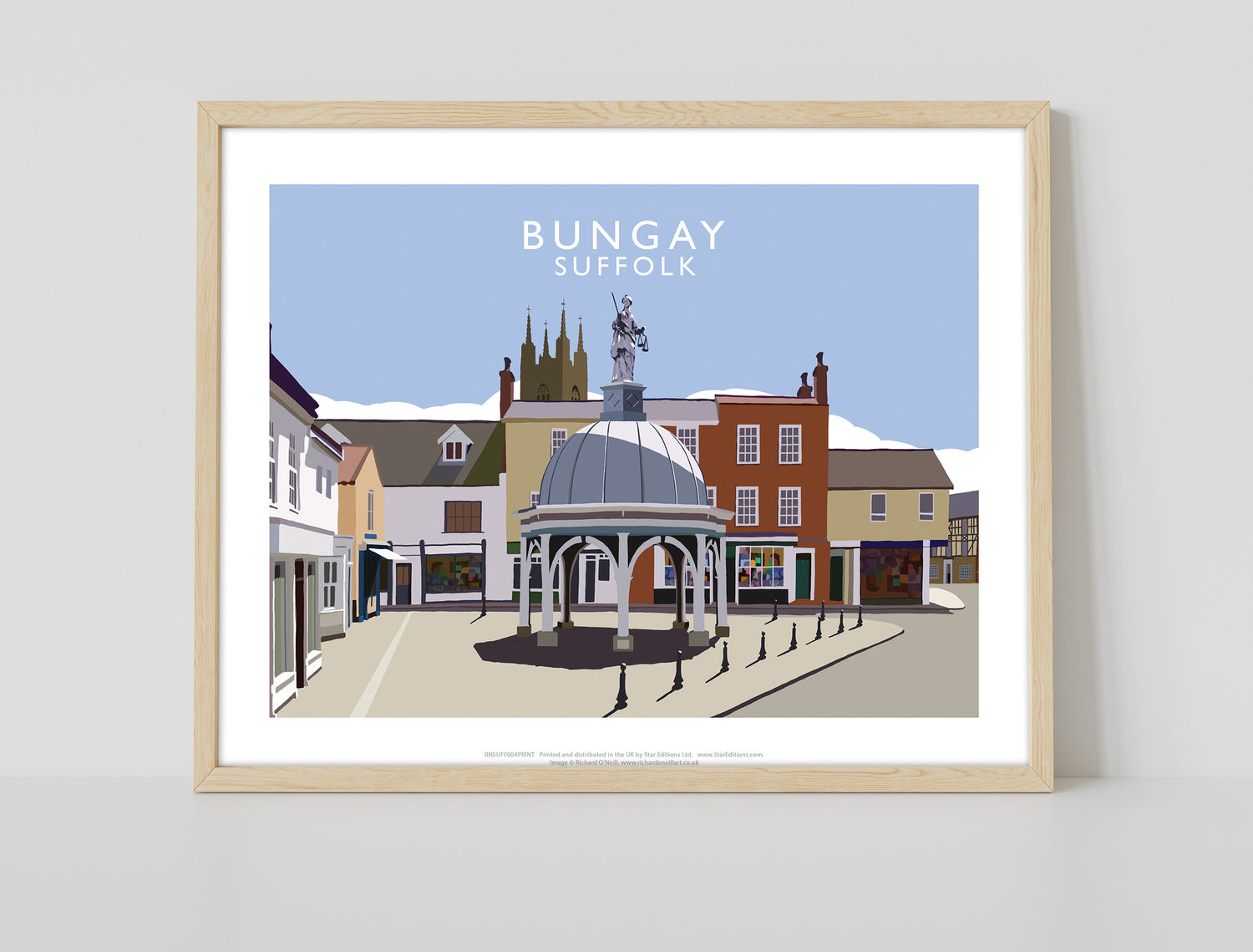 Bungay, Suffolk - Art Print