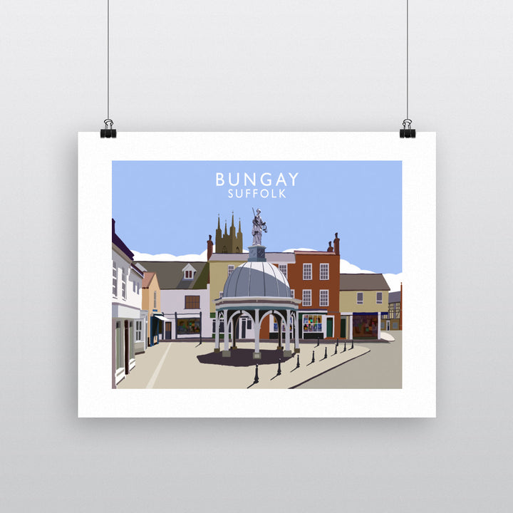 Bungay, Suffolk 90x120cm Fine Art Print