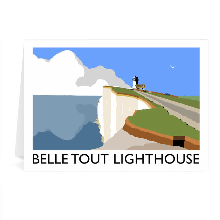 Belle Tout Lighthouse, Sussex Greeting Card 7x5