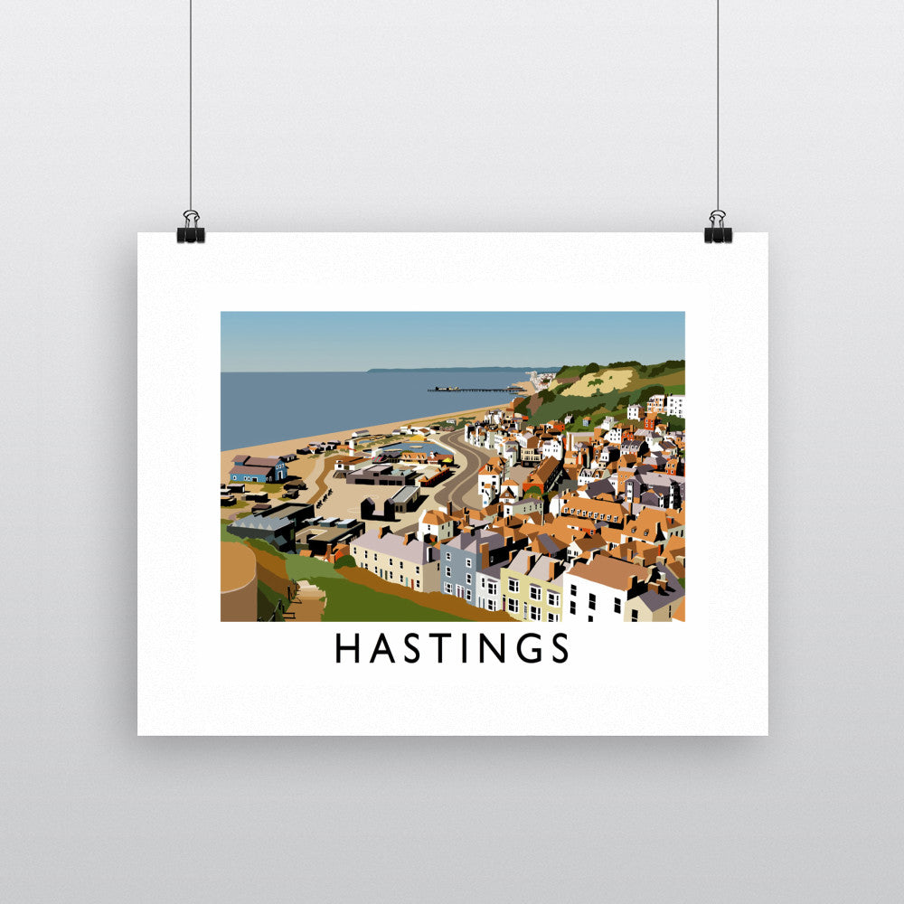 Hastings, Sussex - Art Print