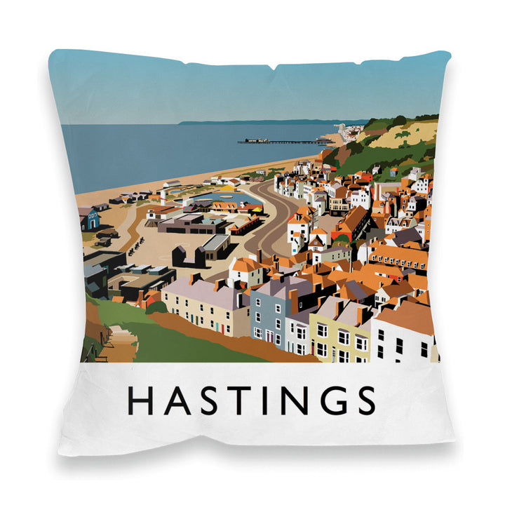 Hastings, Sussex Fibre Filled Cushion