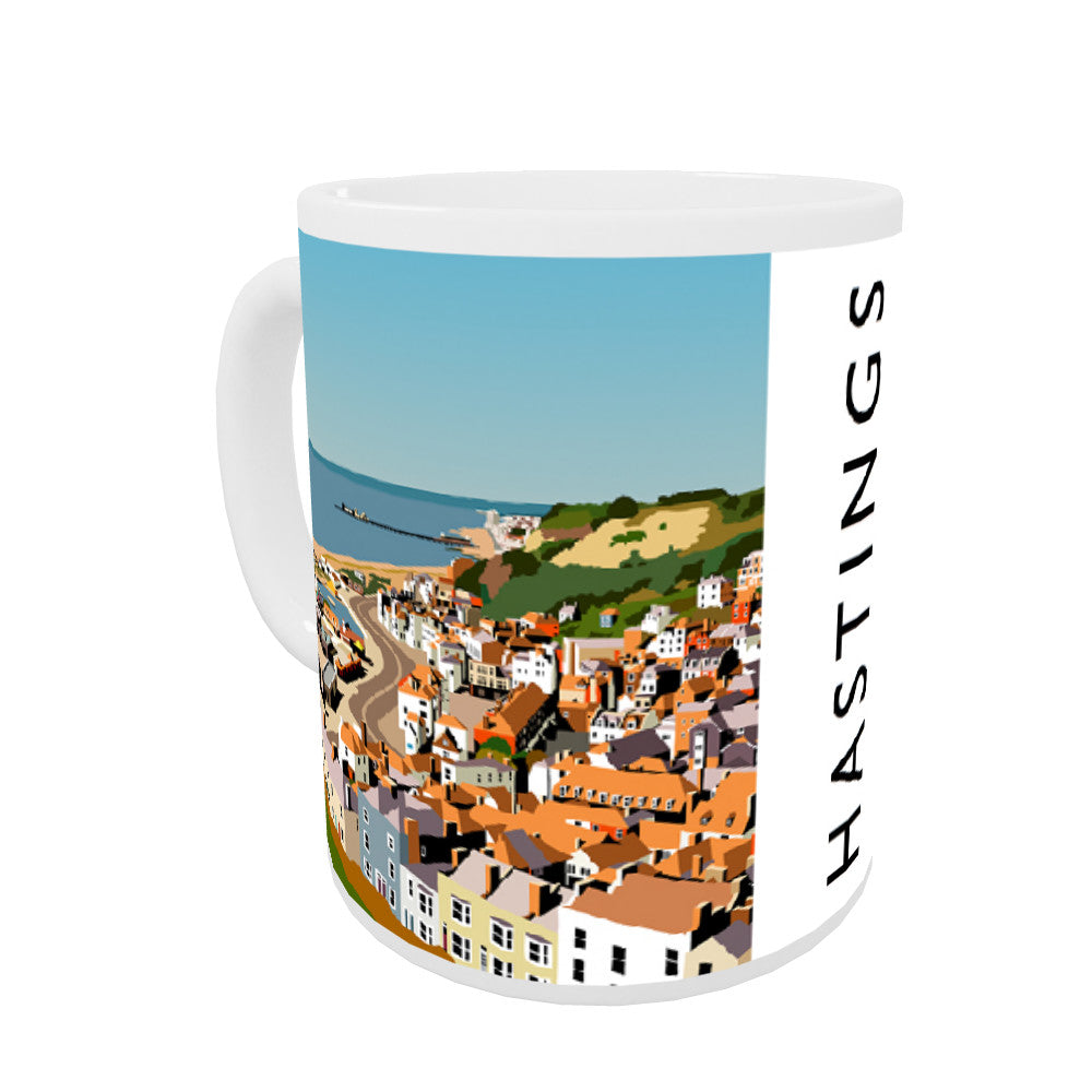 Hastings, Sussex Coloured Insert Mug