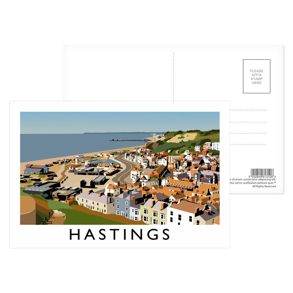 Hastings, Sussex Postcard Pack