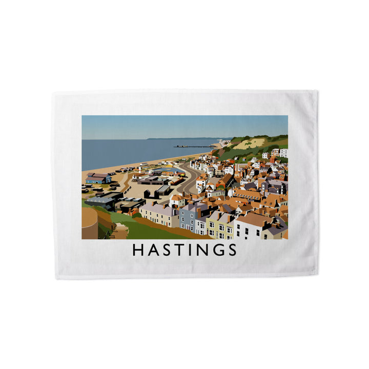 Hastings, Sussex Tea Towel