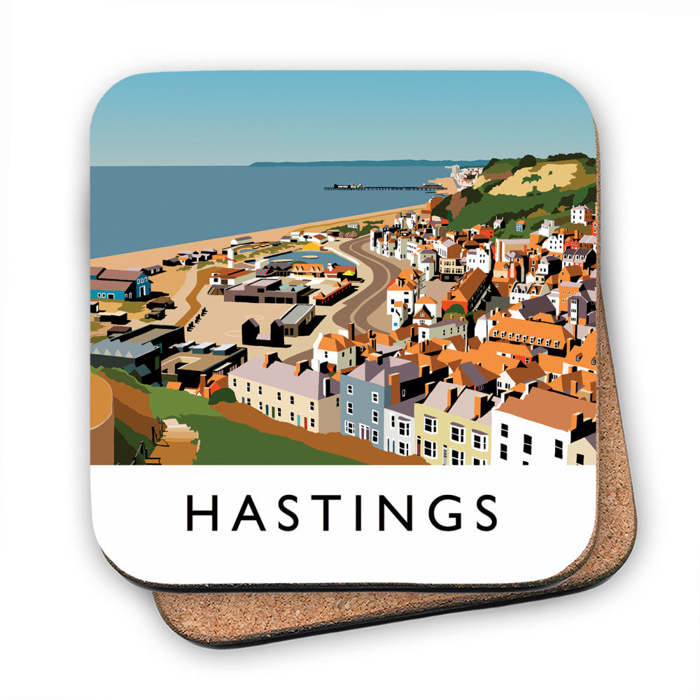 Hastings, Sussex MDF Coaster