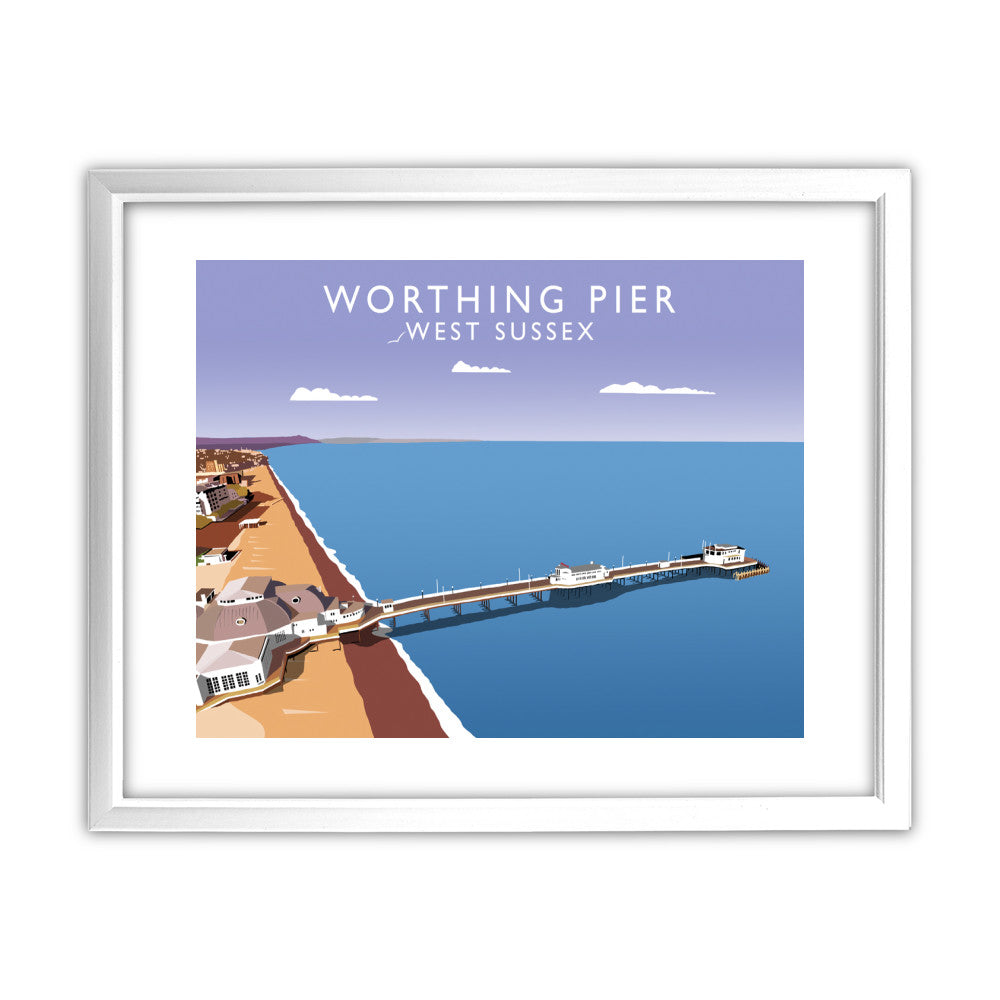 Worthing Pier, West Sussex - Art Print