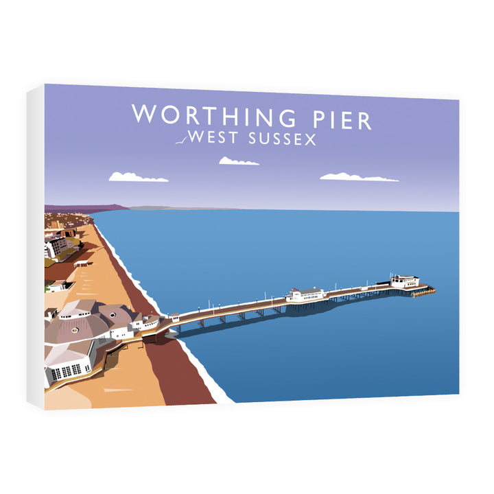 Worthing Pier, West Sussex 60cm x 80cm Canvas