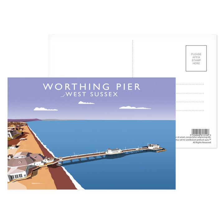 Worthing Pier, West Sussex Postcard Pack