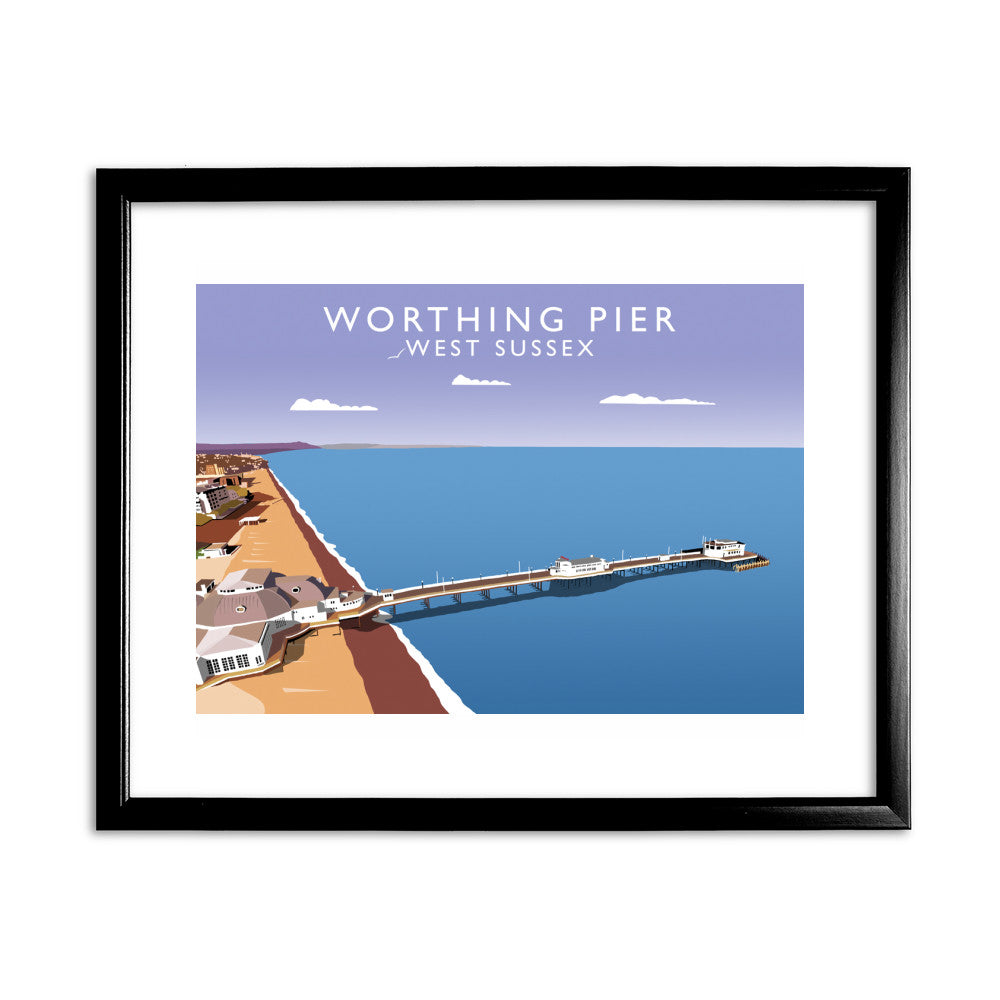 Worthing Pier, West Sussex - Art Print