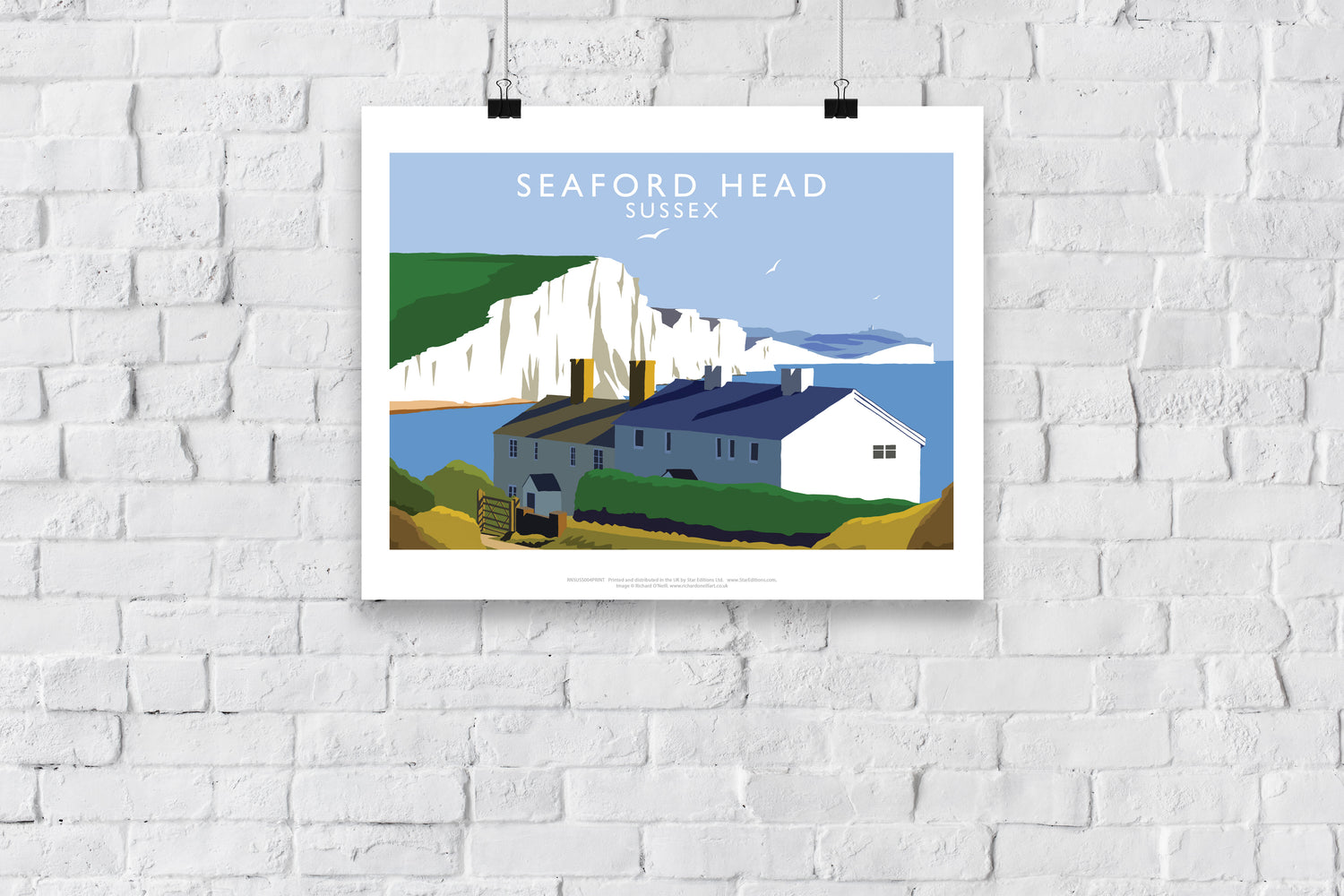 Seaford Head, Sussex - Art Print