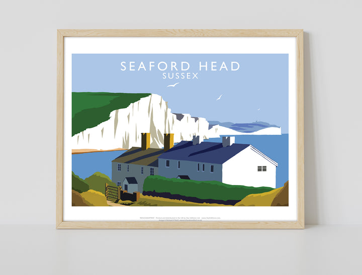 Seaford Head, Sussex - Art Print