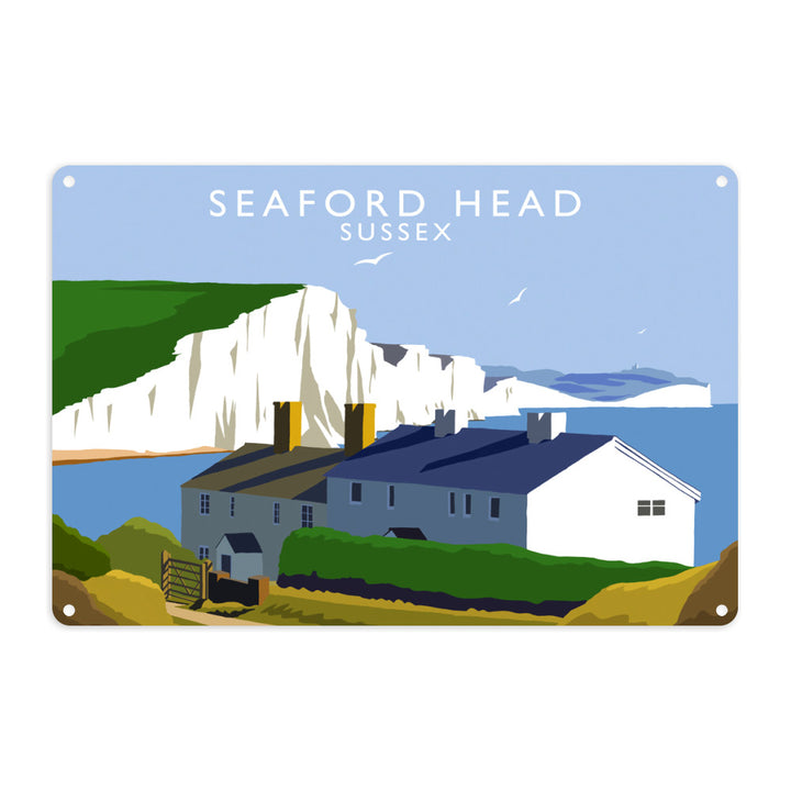 Seaford Head, Sussex Metal Sign