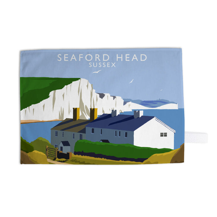 Seaford Head, Sussex Tea Towel