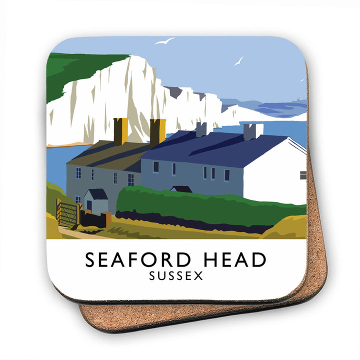 Seaford Head, Sussex MDF Coaster