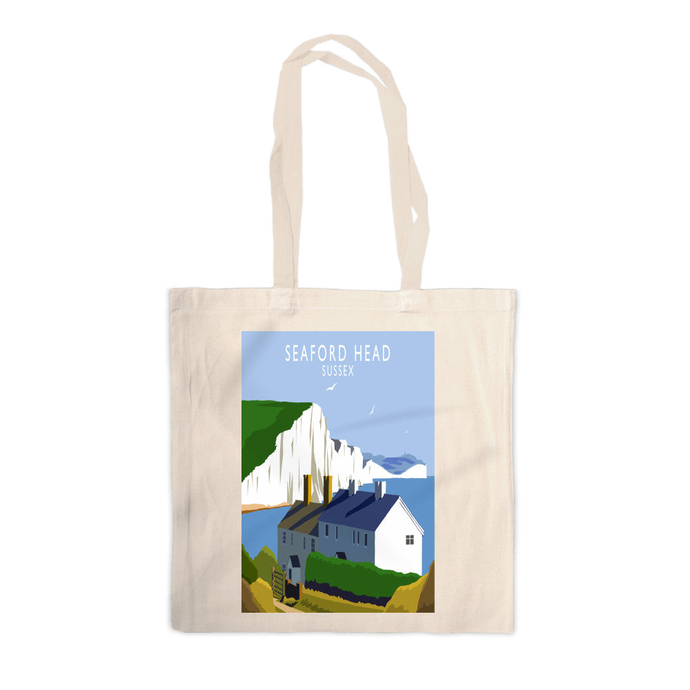 Seaford Head, Sussex Canvas Tote Bag