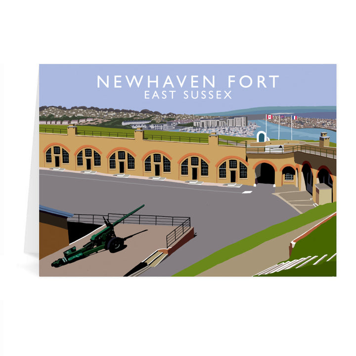 Newhaven Fort, East Sussex Greeting Card 7x5