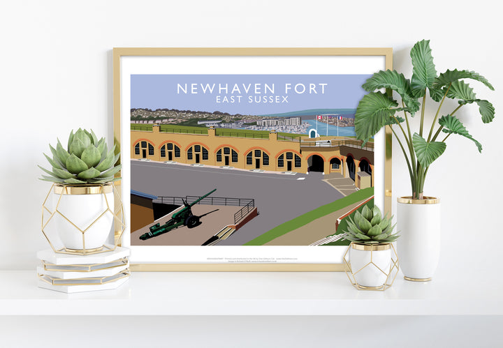 Newhaven Fort, East Sussex - Art Print