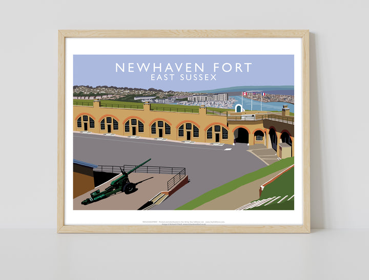 Newhaven Fort, East Sussex - Art Print