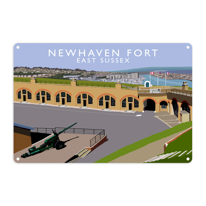 Newhaven Fort, East Sussex Metal Sign