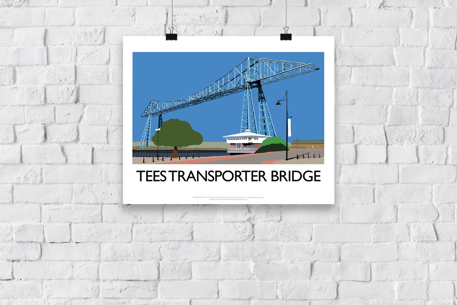 Tees Transporter Bridge - Art Print