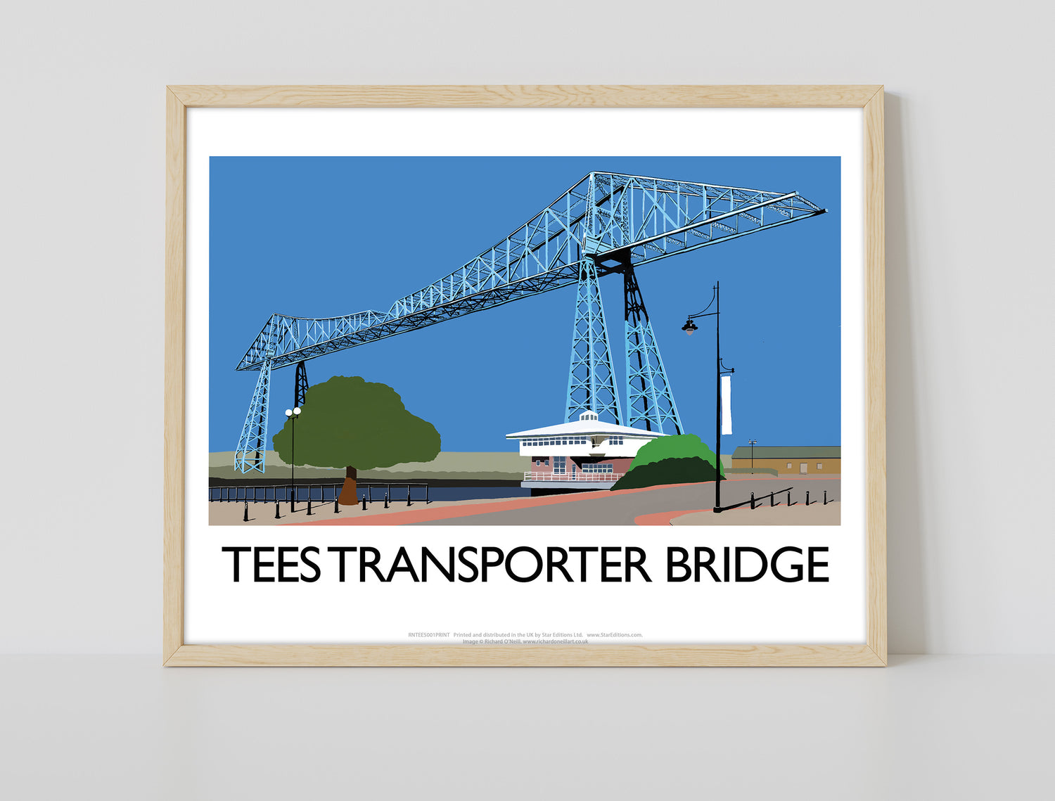 Tees Transporter Bridge - Art Print