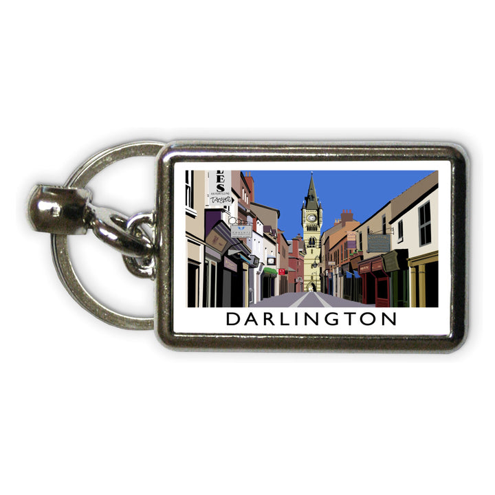 Darlington Metal Keyring