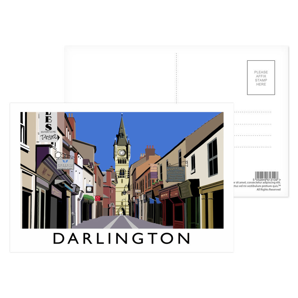 Darlington Postcard Pack