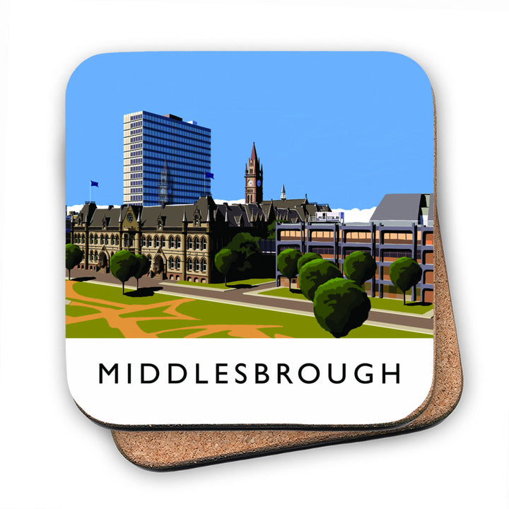 Middlesbrough MDF Coaster