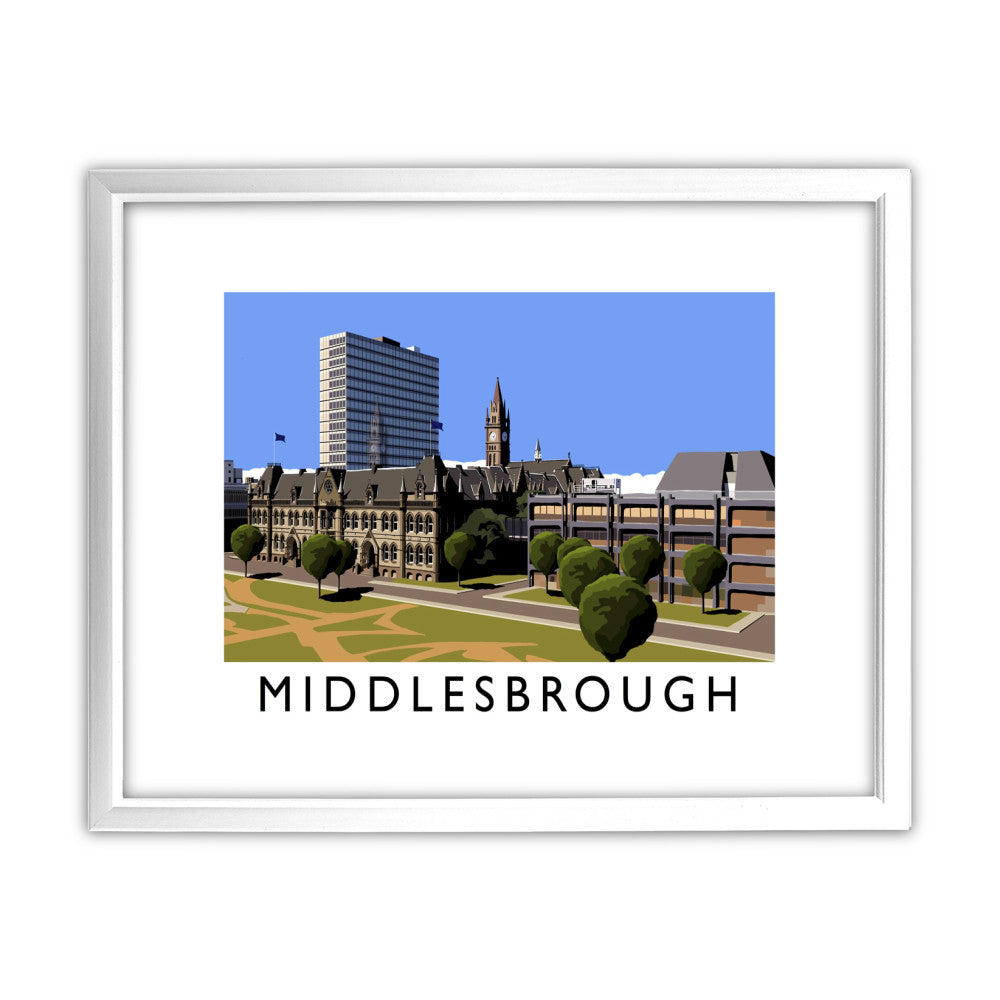 Middlesbrough - Art Print