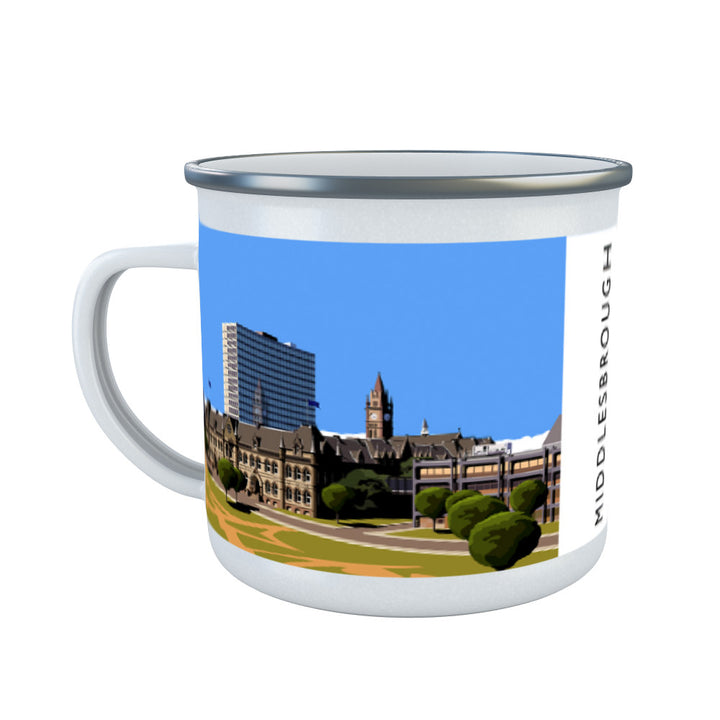 Middlesbrough Enamel Mug