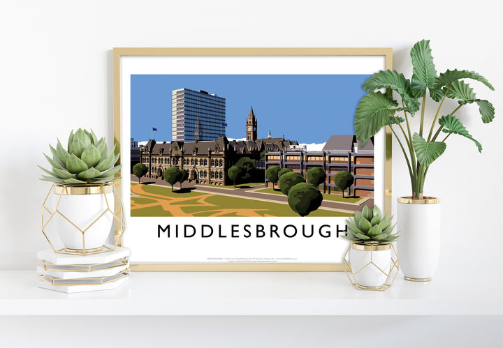 Middlesbrough - Art Print