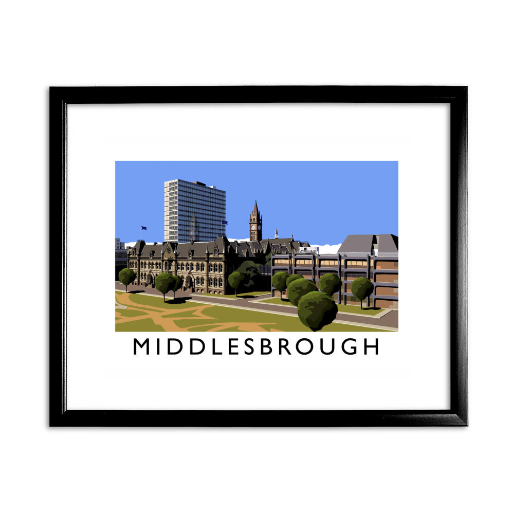 Middlesbrough - Art Print