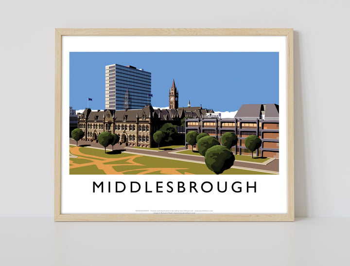 Middlesbrough - Art Print