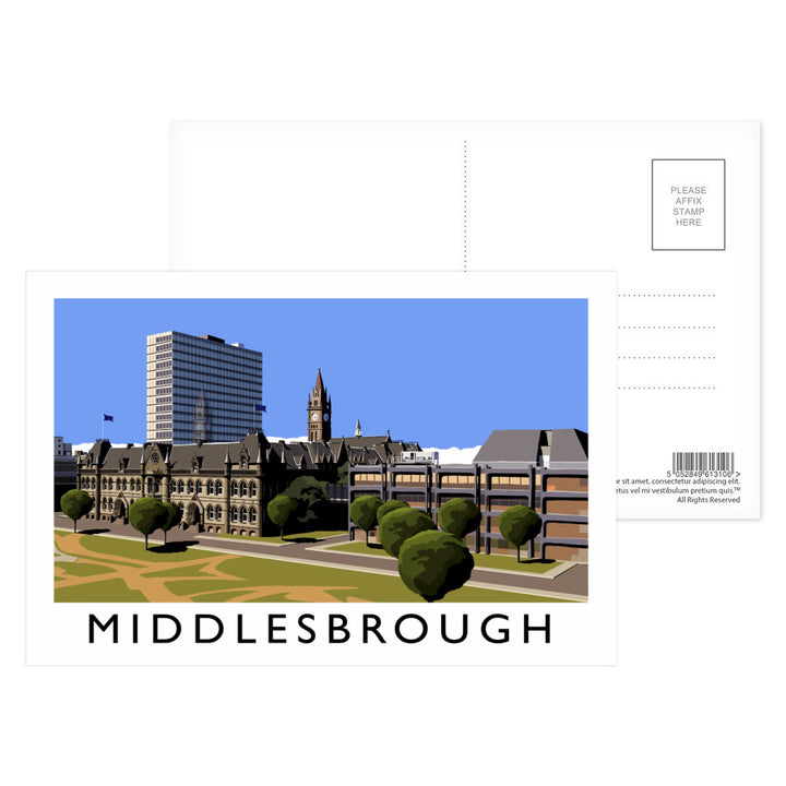 Middlesbrough Postcard Pack