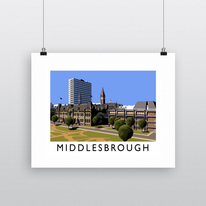 Middlesbrough Fine Art Print