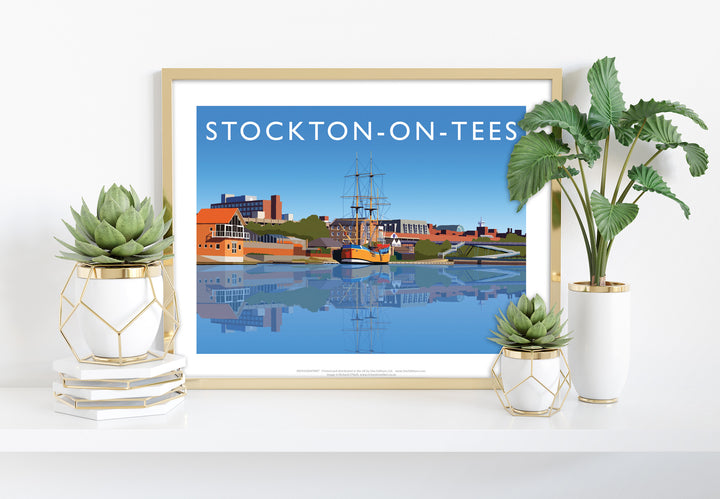 Stockton-on-Tees, County Durham - Art Print