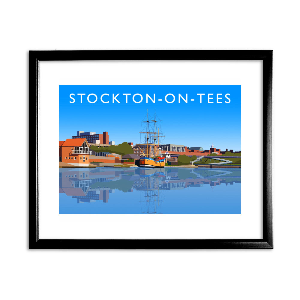 Stockton-on-Tees, County Durham - Art Print